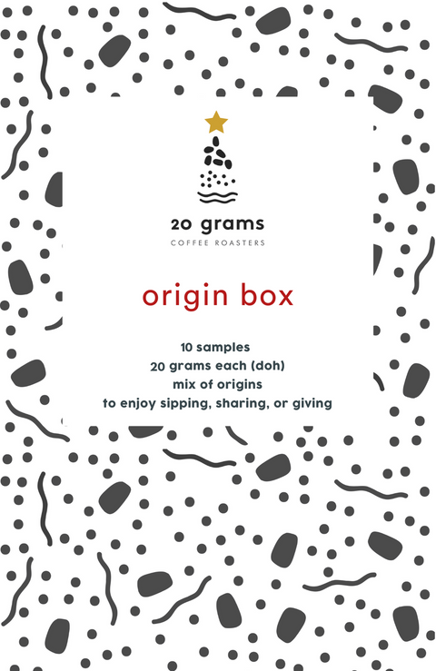 Gift box mostre cafea